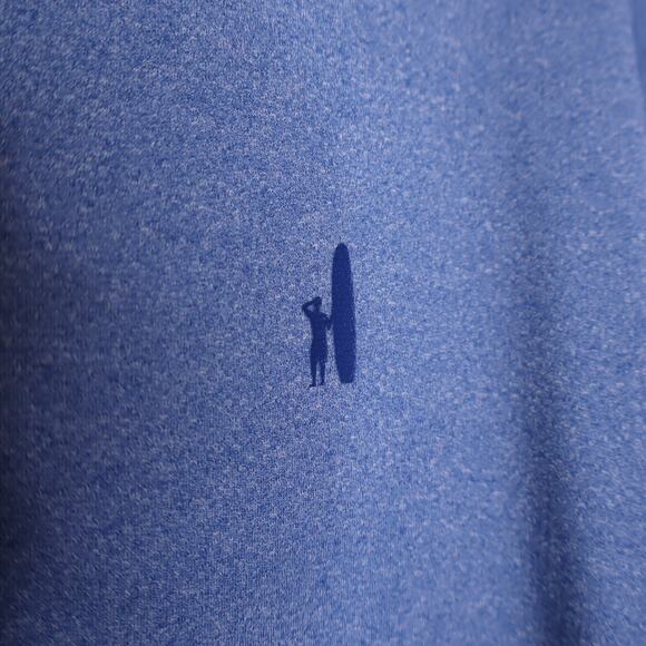 JOHNNIE-O Course Prep-Formance Long Sleeve T-Shirt Blue Active Casual Men's L - Picture 6 of 11